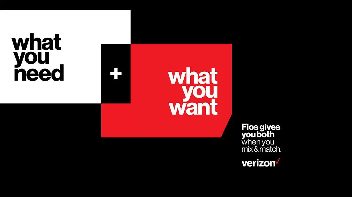 Welcome (Whole) Home with new Fios Mix & Match.