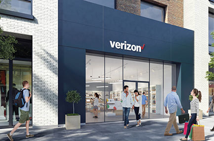 Verizon store front