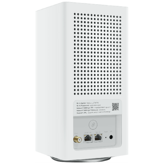 Back angle view of Verizon Wi-Fi Extender