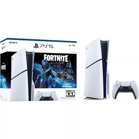 Paquete de consola Sony PlayStation 5 y Fortnite Cobalt Star