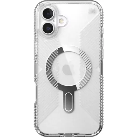 Speck Funda Presidio Perfect Clear Grip con MagSafe para el iPhone 16 Plus