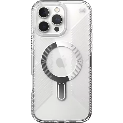 Speck Funda Presidio Perfect Clear Grip con MagSafe para el iPhone 16 Pro Max