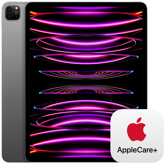 Logo de iPad Pro y AppleCare+.