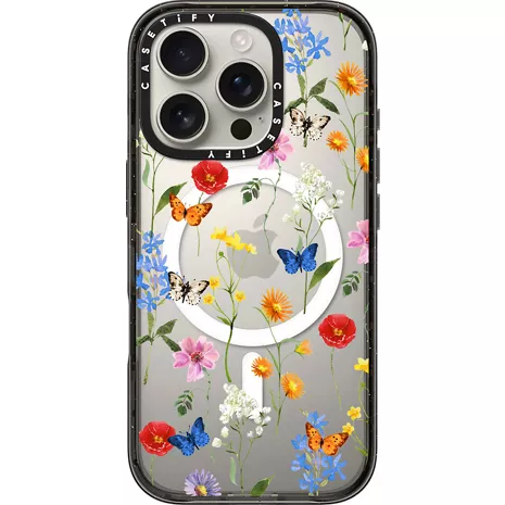 CASETiFY Funda Impact con MagSafe para el iPhone 16 Pro - Ditsy Floral