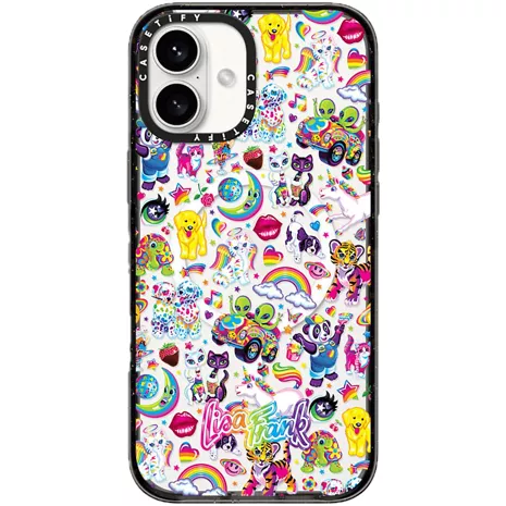 CASETiFY Funda Impact con MagSafe para el iPhone 16 Plus - The Fantastic World of Lisa Frank