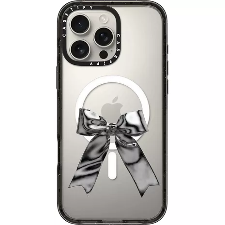 CASETiFY Funda Impact con MagSafe para el iPhone 16 Pro Max - Metallic Ribbon