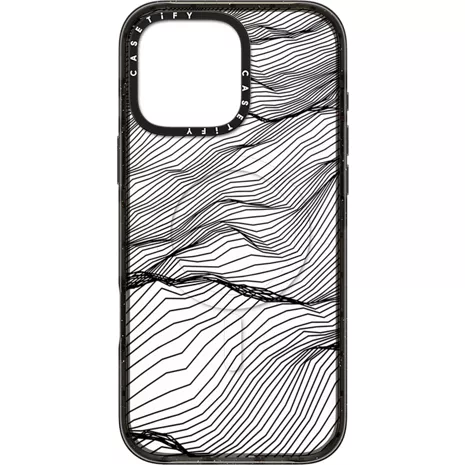 CASETiFY Funda Impact con MagSafe para el iPhone 16 Pro Max - Topography