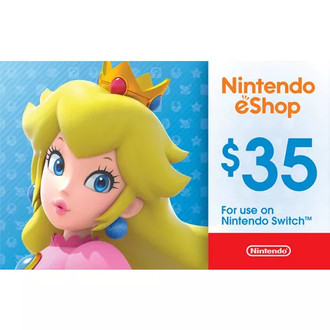 Tarjeta de regalo electrónica de Nintendo eShop de $35