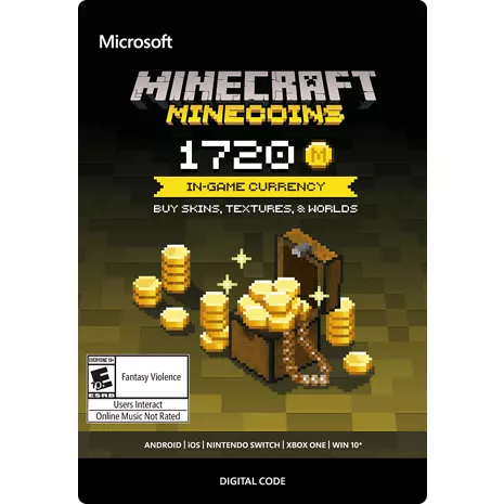 Microsoft Xbox Minecraft Minecoins 1720 eGift