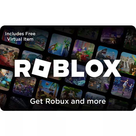 Tarjeta de regalo electrónica de Roblox