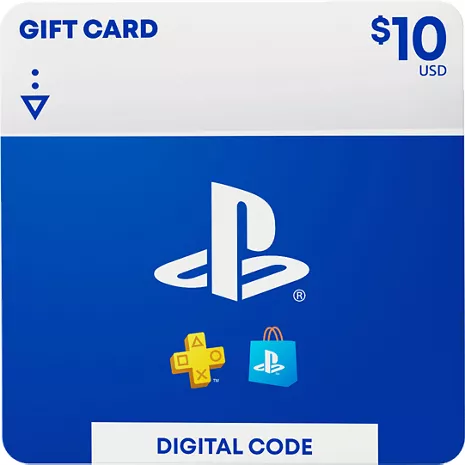 Tarjeta de regalo electrónica de $10 de Sony PlayStation