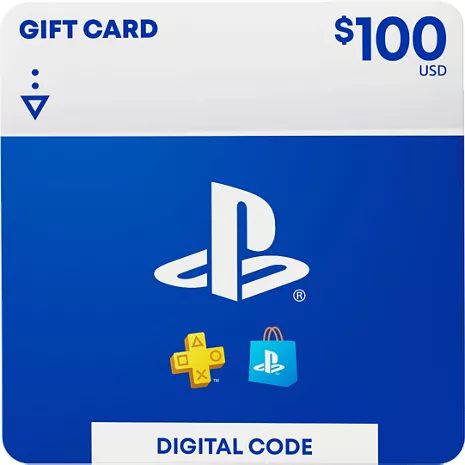 Tarjeta de regalo electrónica de $100 de Sony PlayStation