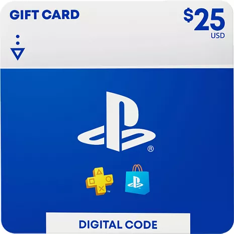 Tarjeta de regalo electrónica de $25 de Sony PlayStation