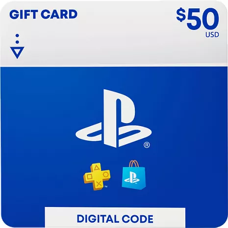 Tarjeta de regalo electrónica de $50 de Sony PlayStation