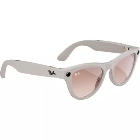 Ray-Ban Lentes inteligentes Skyler con lentes rosa