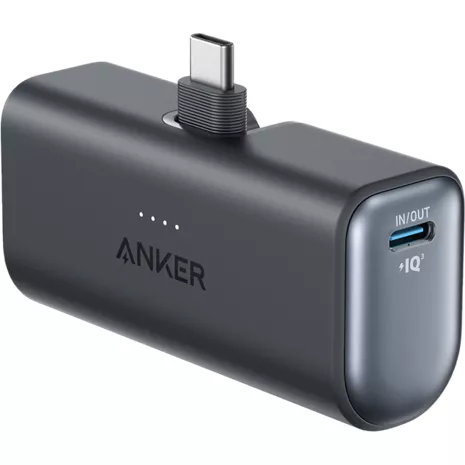 Anker Batería portátil Nano de 22.5 W con conector USB-C integrado