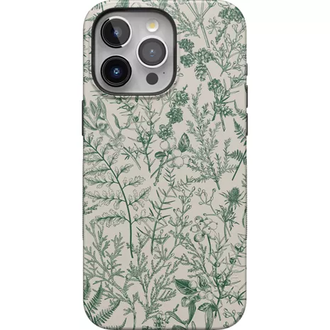 Casely Funda Sage Garden Green Floral con MagSafe para el iPhone 16 Pro Max