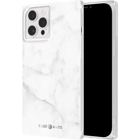 Funda Case-Mate Blox para el iPhone 12 Pro Max - White Marble