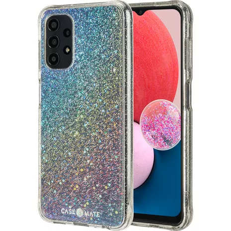 Case-mate Funda Sheer Stardust (gris) para el Galaxy A13