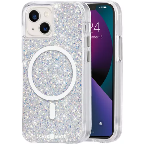 Case-Mate Funda Twinkle con MagSafe para el iPhone 13 mini - Stardust (gris)