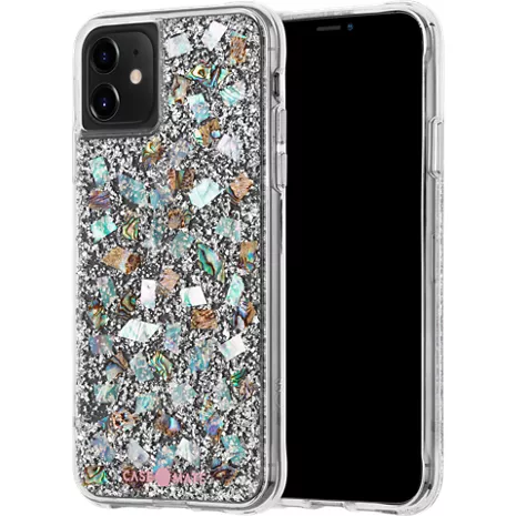 FundaCase-Mate Karat Pearl para el iPhone 11 - Transparente/Nácar