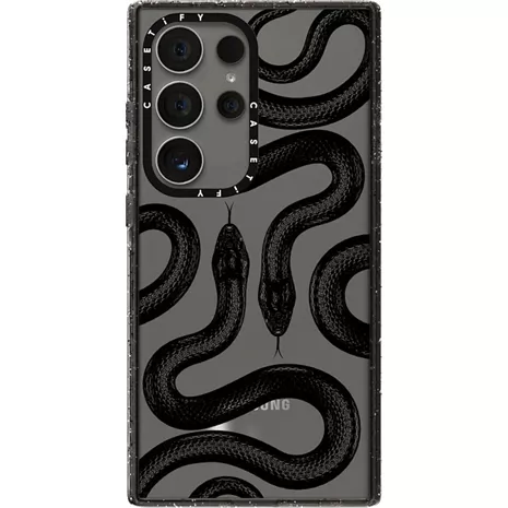 CASETiFY Funda Impact para el Galaxy S24 Ultra - Black Kingsnake