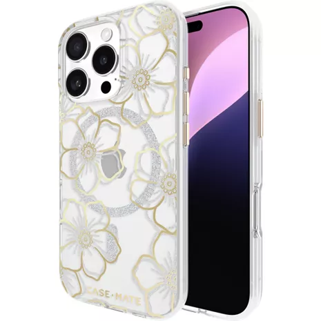 Case-Mate Funda Floral Gems con MagSafe para el iPhone 16 Pro