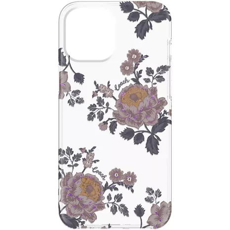 Coach Funda para el iPhone 12 Pro Max - Moody Floral Clear