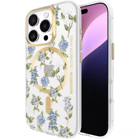 Elizabeth James Funda Bridgerton con MagSafe para el iPhone 16 Pro - Blooming Waltz