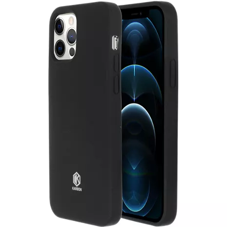 Funda ultradelgada de silicona Evutec Karbon para el iPhone 12/iPhone 12 Pro