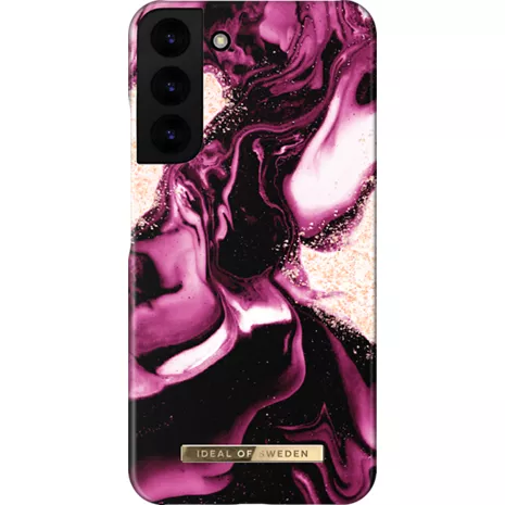 Funda iDeal of Sweden Fashion para el Galaxy S22+ - Golden Ruby Marble