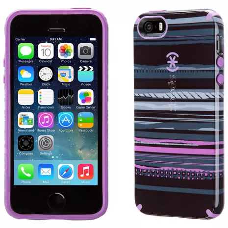 Funda Speck CandyShell Inked para el iPhone 5/5s - Paint Stripes