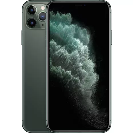 Apple iPhone 11 Pro Max (usado certificado) color medianoche Verde imagen 1 de 1