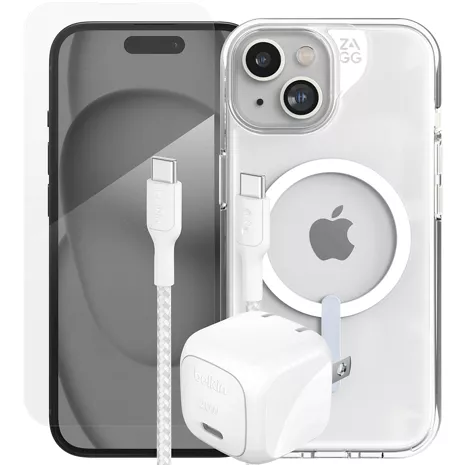 ¡Paquete esencial de accesorios para el iPhone 15 por solo $100!