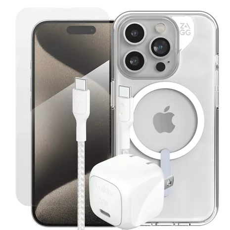 ¡Paquete esencial de accesorios para el iPhone 15 Pro por solo $100!