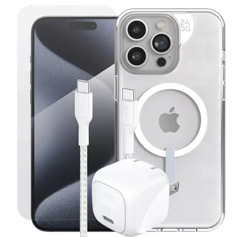 ¡Paquete esencial de accesorios para el iPhone 15 Pro Max por solo $100!