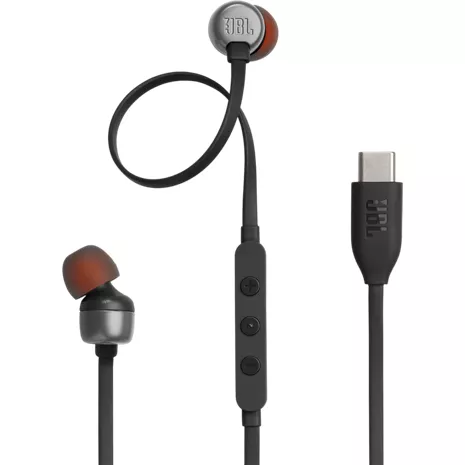 JBL Audífonos intrauditivos con cables Tune 310C USB-C Hi-Res