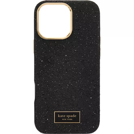 kate spade new york Funda Crystal Pave con MagSafe para el iPhone 16 Pro Max - Nightfall