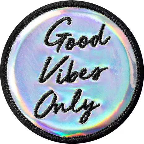 LAUT Insignia magnética MAGMOJI para teléfono con MagSafe - Good Vibes Only