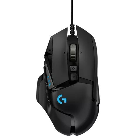 Logitech Ratón alámbrico G502 HERO para videojuegos