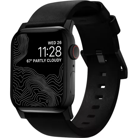 Nomad Correa de piel moderna para el Apple Watch con caja de 38/40/41 mm