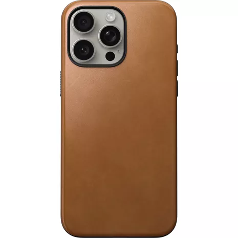 Nomad Funda Modern de piel con MagSafe para el iPhone 15 Pro Max