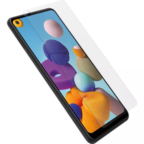 Protector de pantalla de vidrio OtterBox Alpha para el Galaxy A21