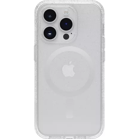 OtterBox Funda Symmetry Series+ con MagSafe para el iPhone 14 Pro - Stardust (gris)