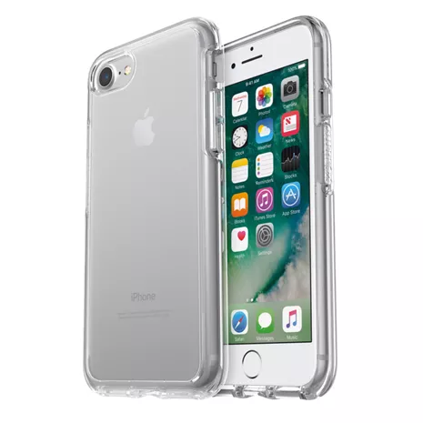 OtterBox Funda Symmetry Clear Series para el iPhone SE (3.ª gen.)/SE (2020)/8/7