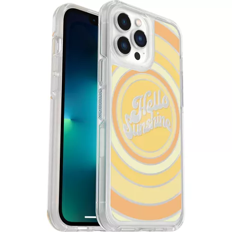 Funda OtterBox Symmetry Clear Series para el iPhone 12/13 Pro Max - Hello Sunshine