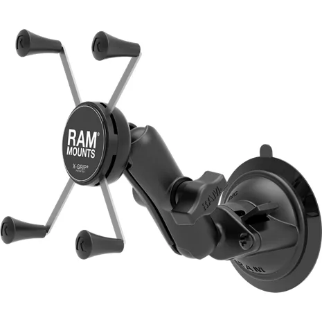 Montura con ventosa RAM Mounts RAM Twist-Lock con base universal X-Grip para teléfono grande/phablet