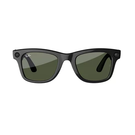 Ray-Ban Marcos Meta Wayfarer grandes con lentes planas verdes G15