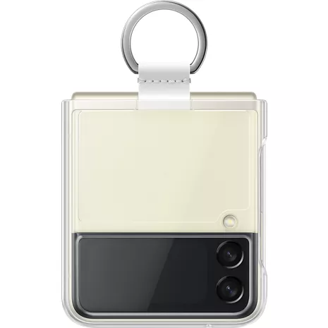 Funda transparente con anillo Samsung para el Galaxy Z Flip3 5G