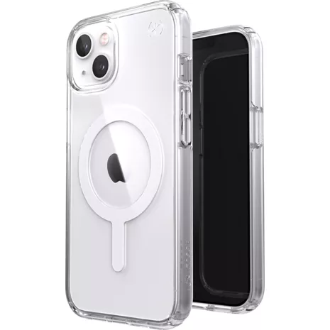 Funda Speck Presidio Perfect Clear GRIP con MagSafe para el iPhone 13